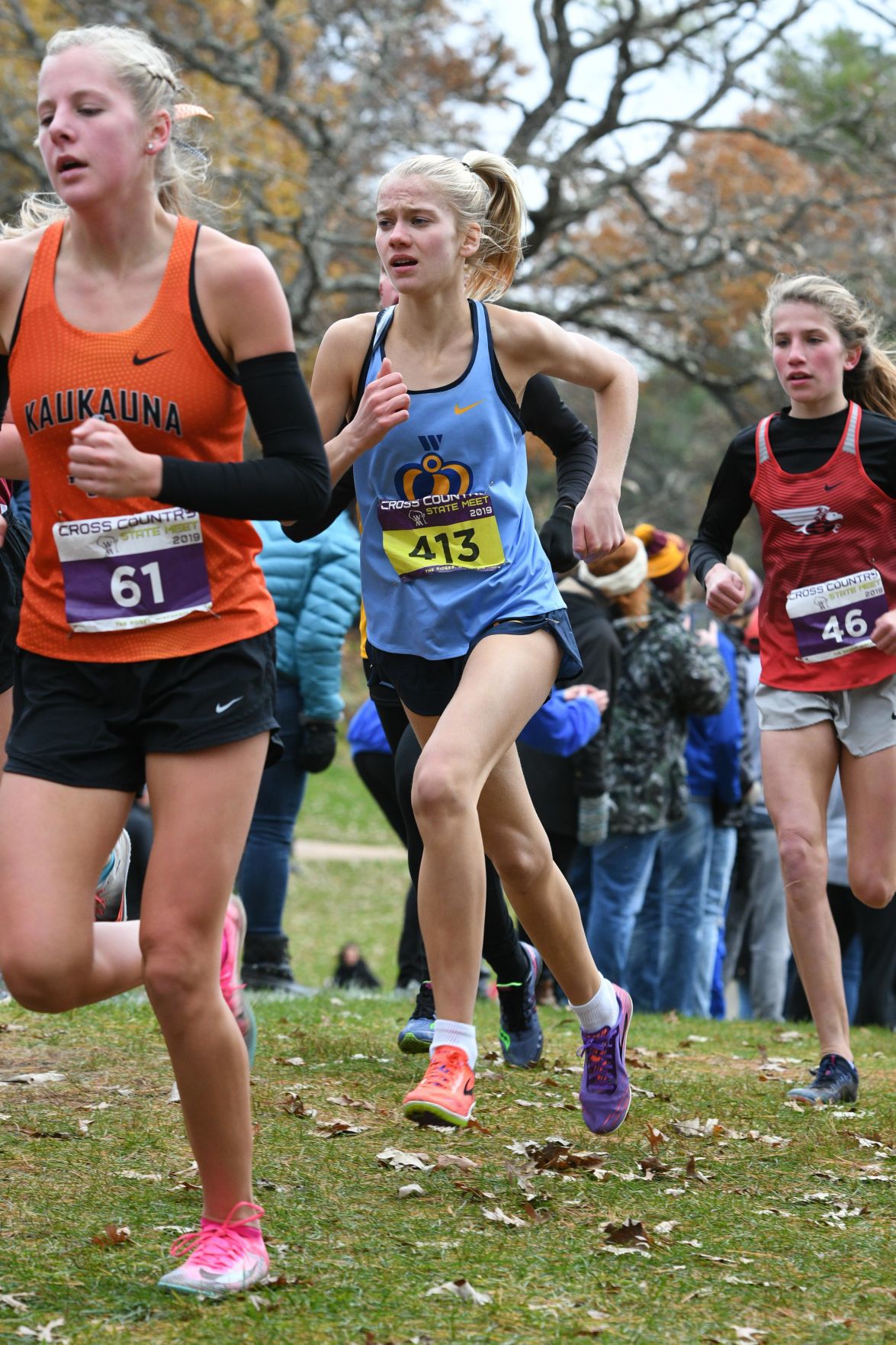 WIAA state cross country photo: Genevieve Nashold, Madison West